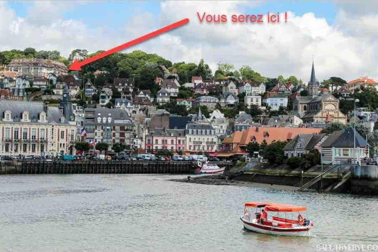 Appartement Avec Terrasse Vue Mer Trouville Sur Mer ภายนอก รูปภาพ